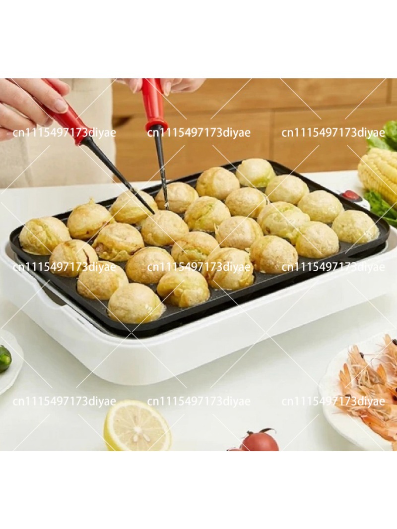 Takoyaki Grill Plate - Commercial Octopus Ball Machine Household Small