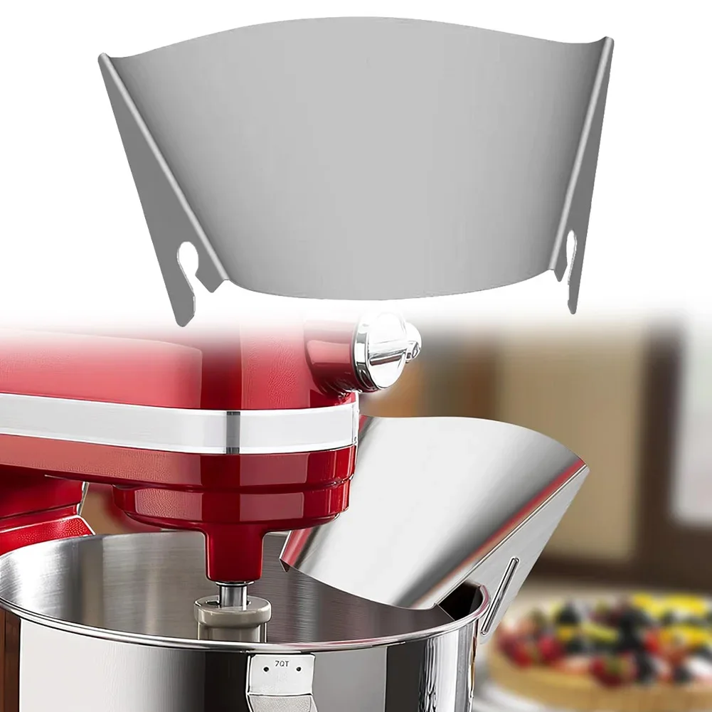 Kitchenaid Mixer Hand Mixer - Lifesparking Stainless Steel Pour Shield for
