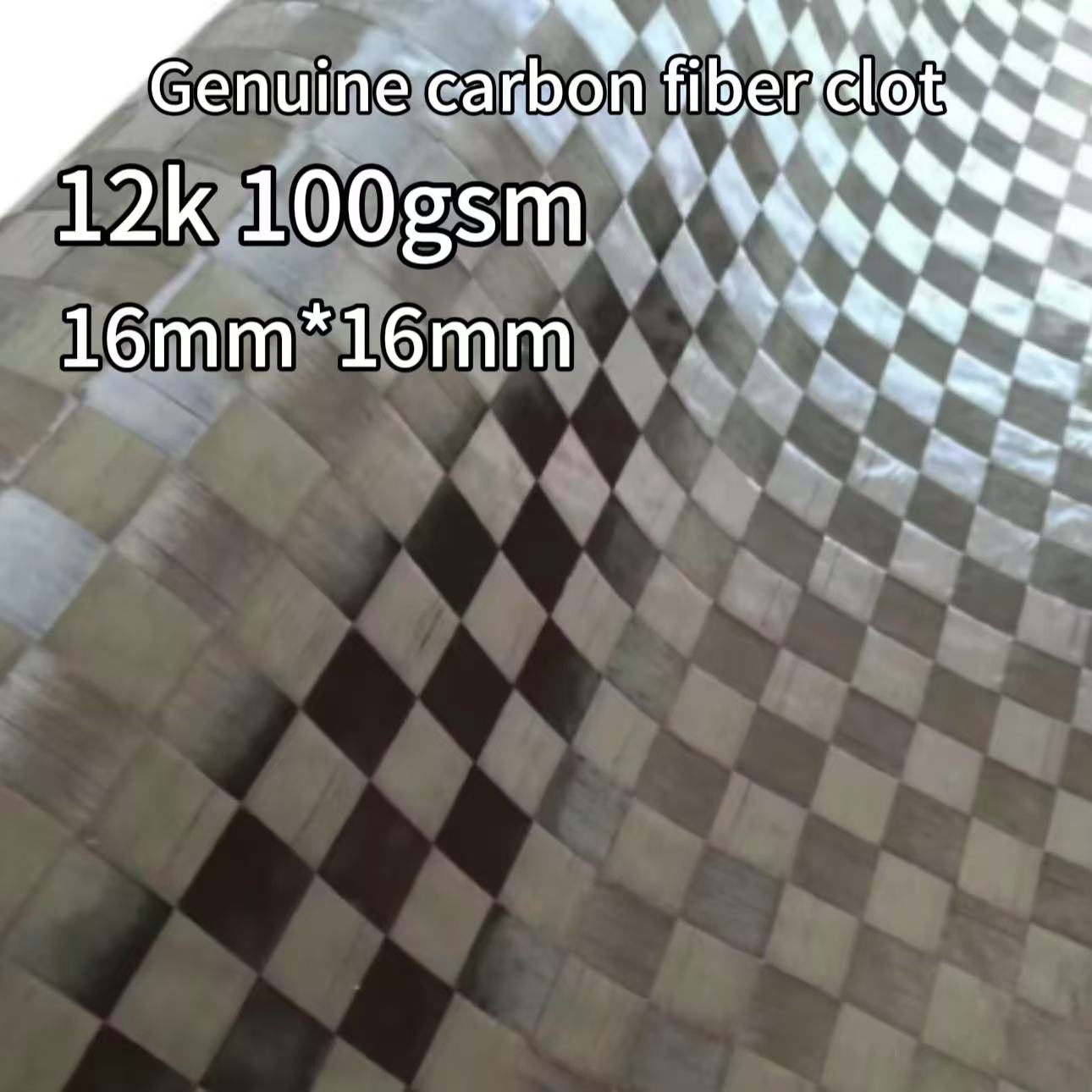 12K 100gsm 16mm*16mm Stretch P - Crepe Pan Carbon review and price